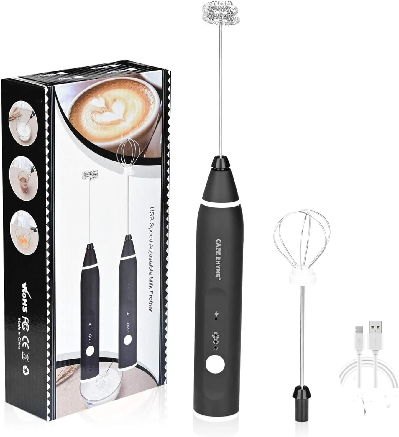 USB Speed Adjustable Milk Frother